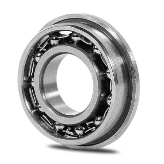 SSFR144 OPEN FLANGED STAINLESS 3.175X6.35X2.381 MINATURE BALL BEARING Thumbnail